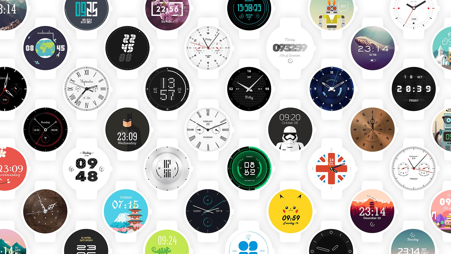 Watch Faces For Android Wear