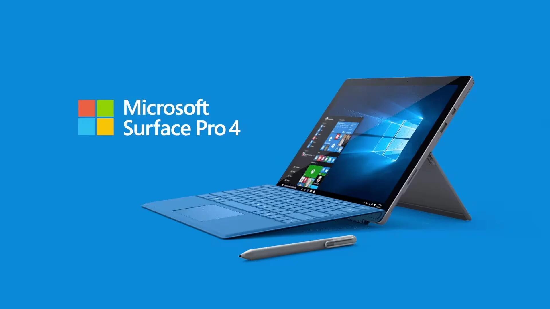 Microsoft will replace Surface Pro 4 devices with screen flicker problem