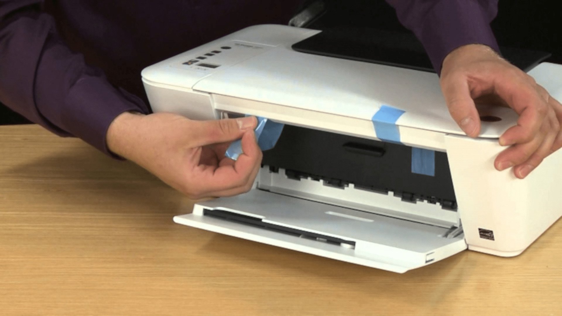 Secure Wireless HP Printer