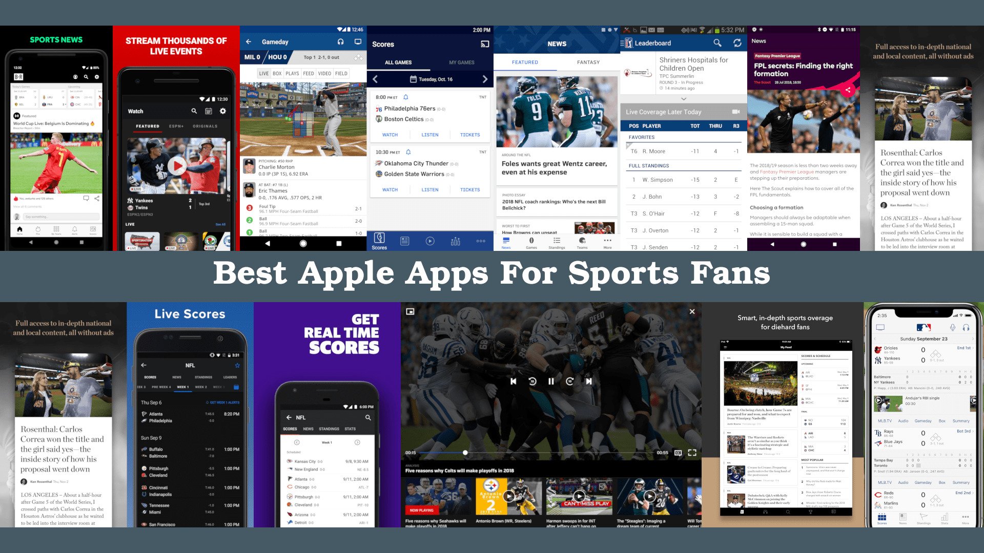 Apple Apps For Sports Fans