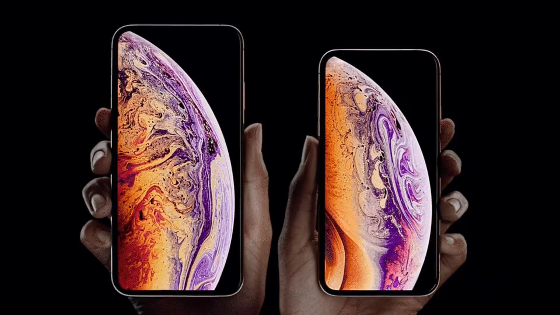 Apple iPhone XS Max & iPhone XS