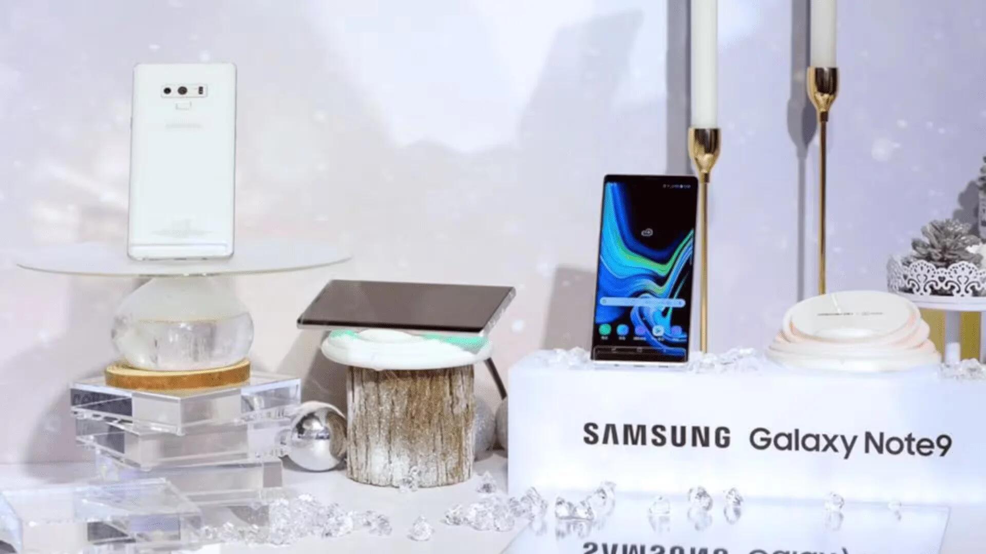 White Samsung Galaxy Note 9 launched in Taiwan