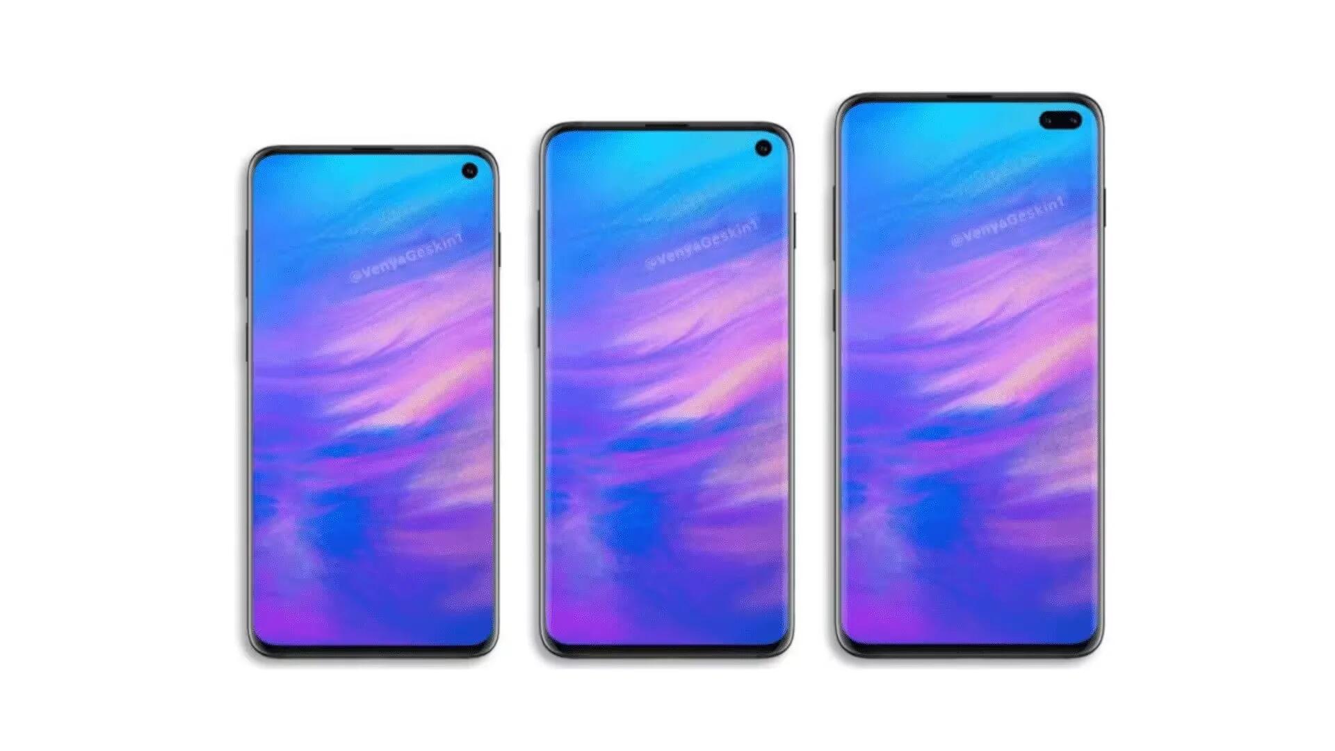 Samsung Galaxy S10 Render