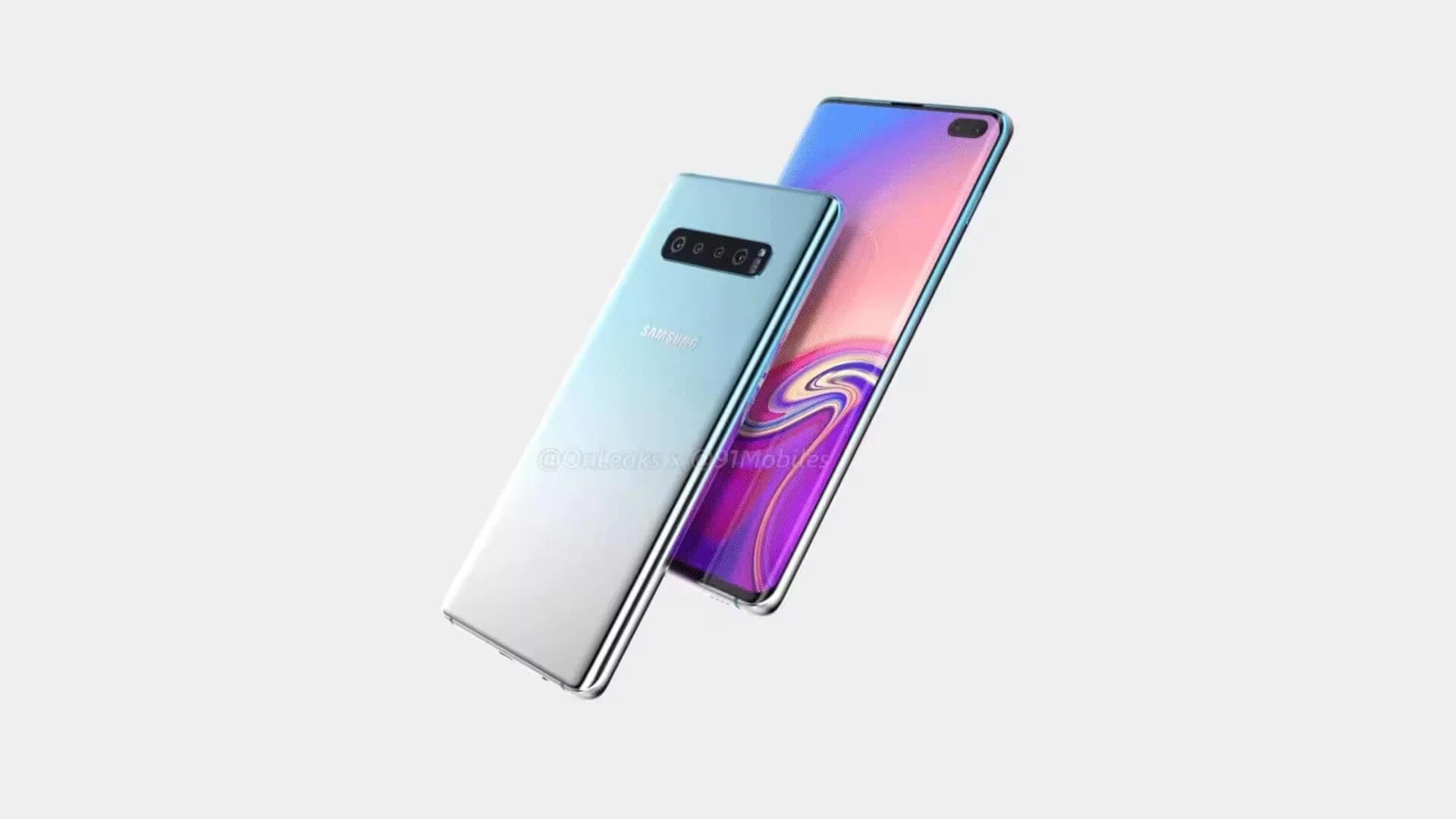 Samsung Galaxy S10 Render