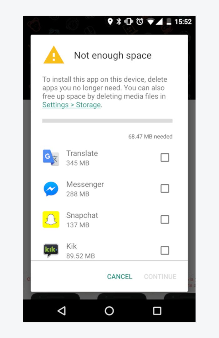 Google Play Store - App Uninstall Notification