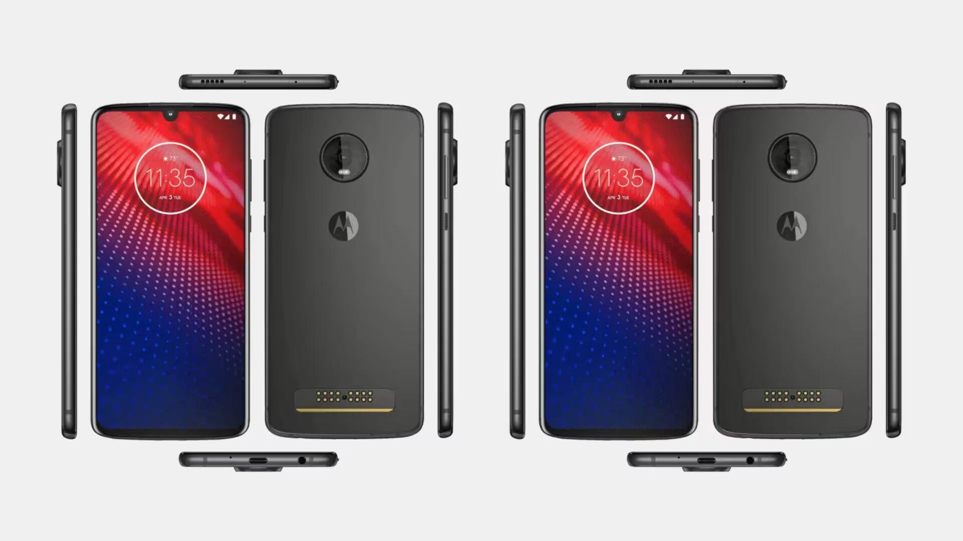 Motorola Moto Z4 Render