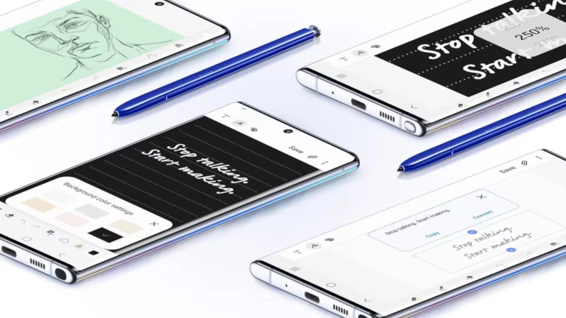 Samsung is rolling out May security update (2020) to its Galaxy S20, Note 10, and Galaxy Fold