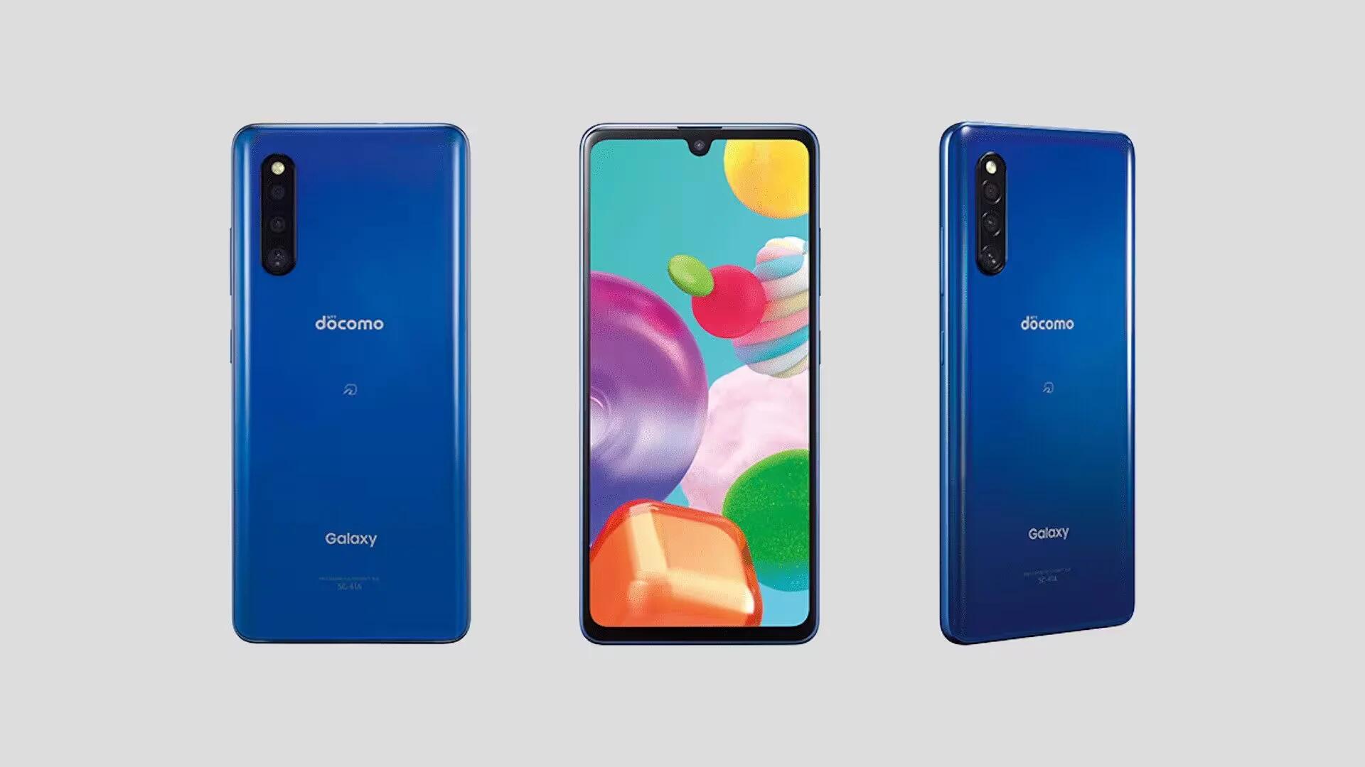 Samsung Galaxy A41 with 48MP triple camera launched in Japan