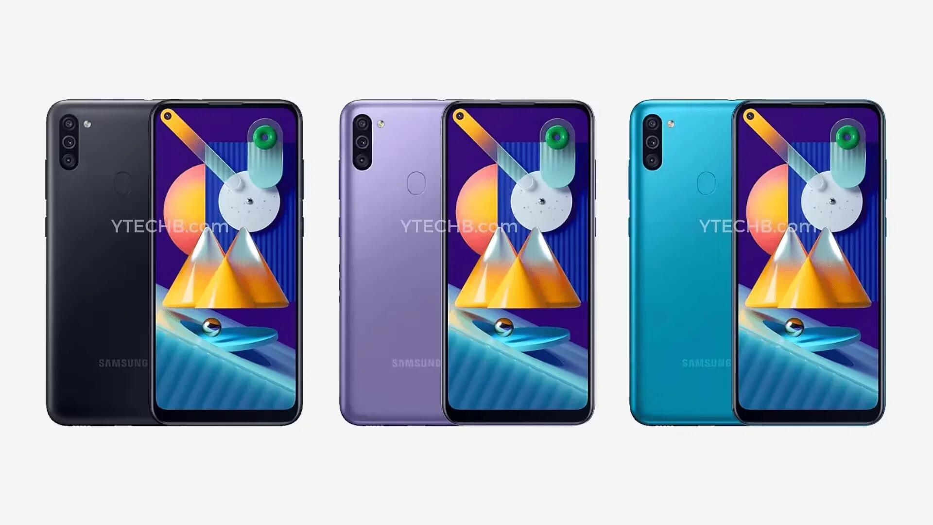 Samsung Galaxy M11 specifications and renders leaked