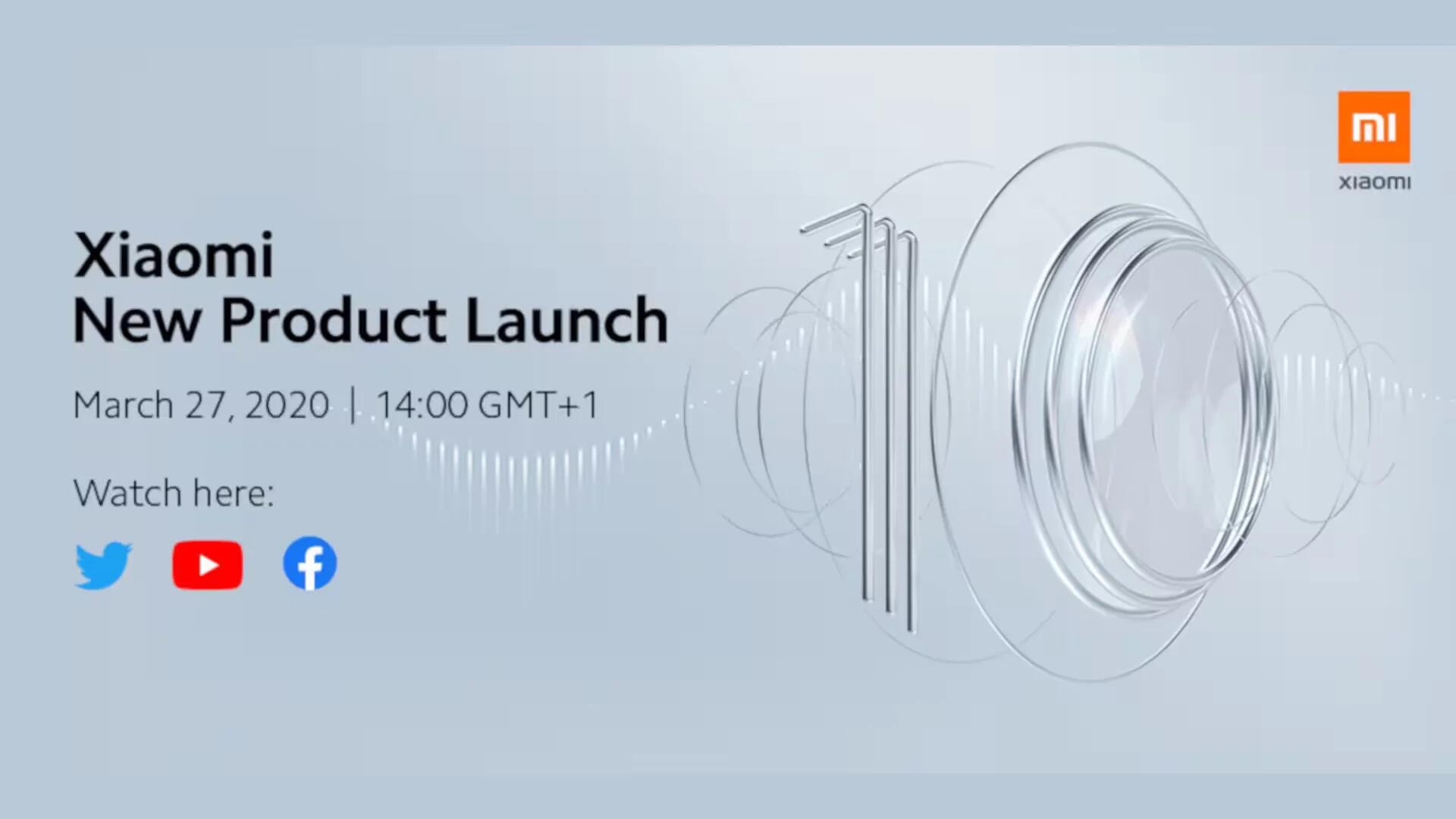 Xiaomi Mi 10 series is scheduled for a global launch on March 27