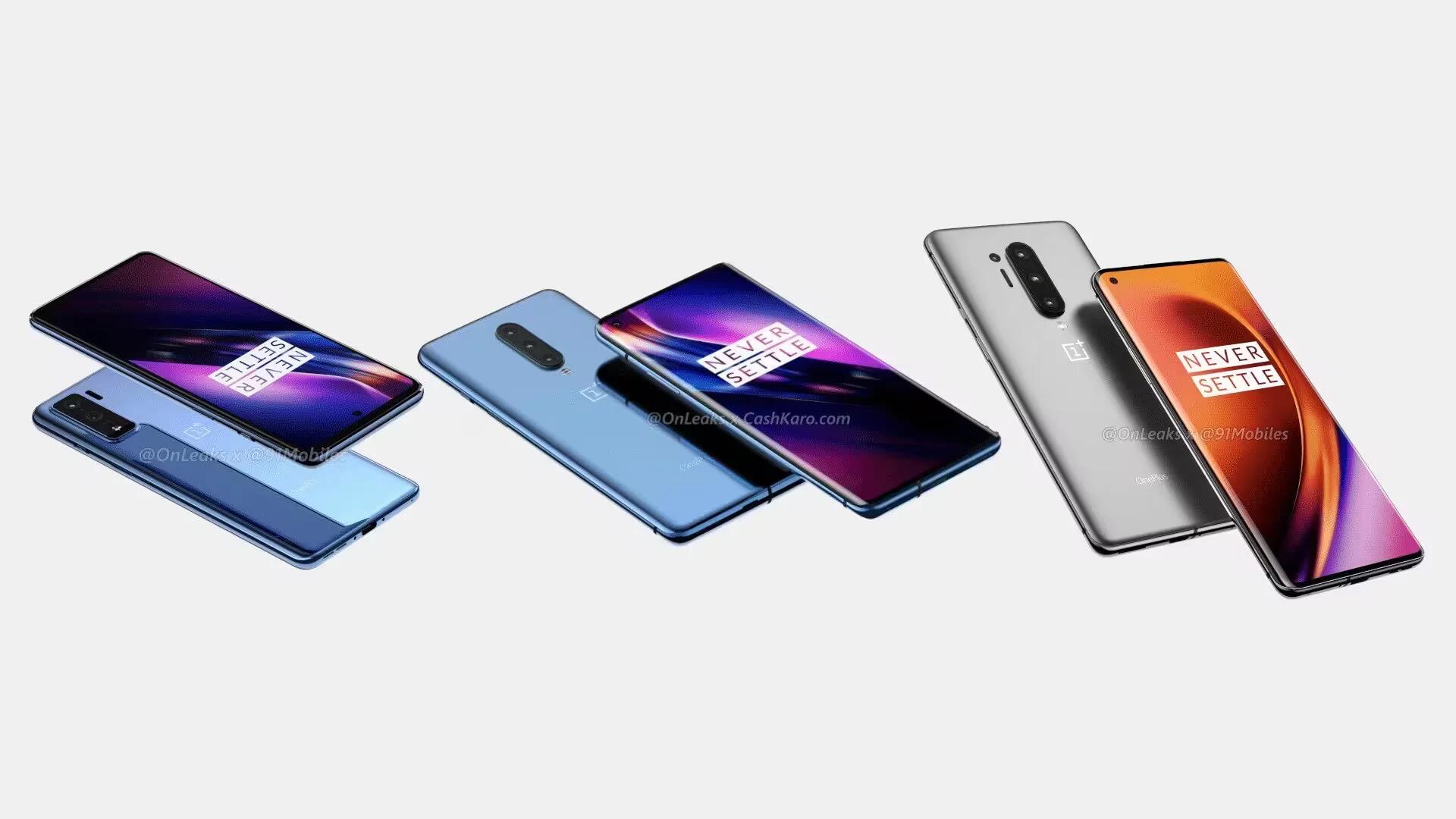 OnePlus 8 Pro and OnePlus 8 specifications leaked entirely
