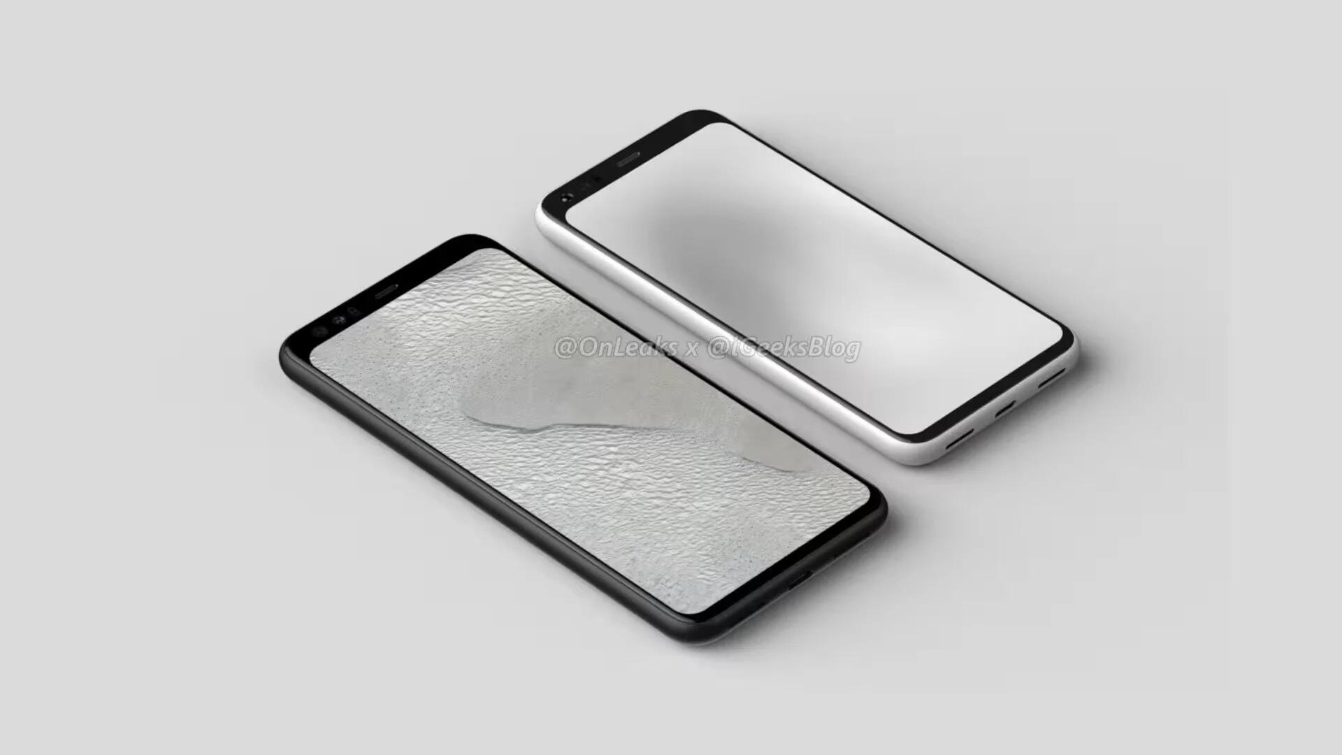 Google Pixel 4a - Rendered Image