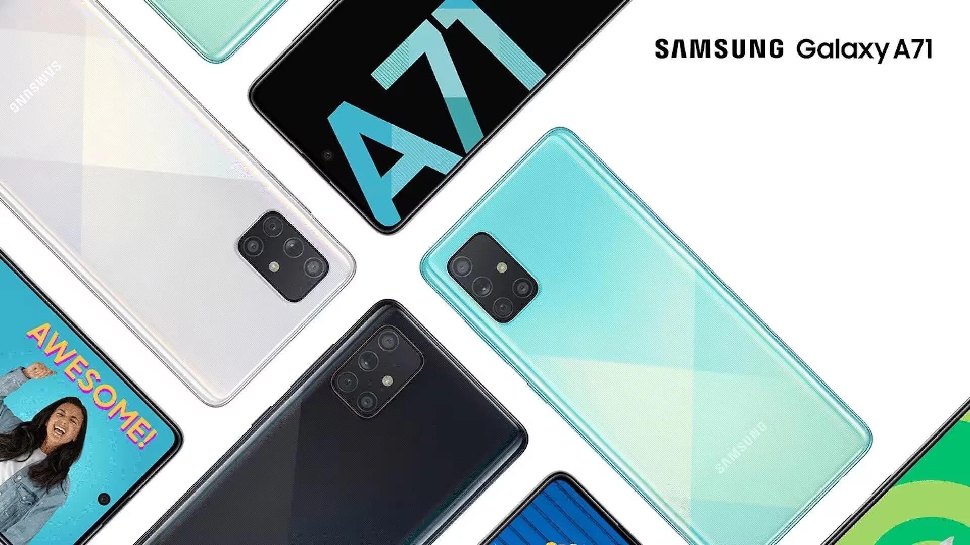Samsung Galaxy A71 5G and Galaxy A31 are officially launched in Australia