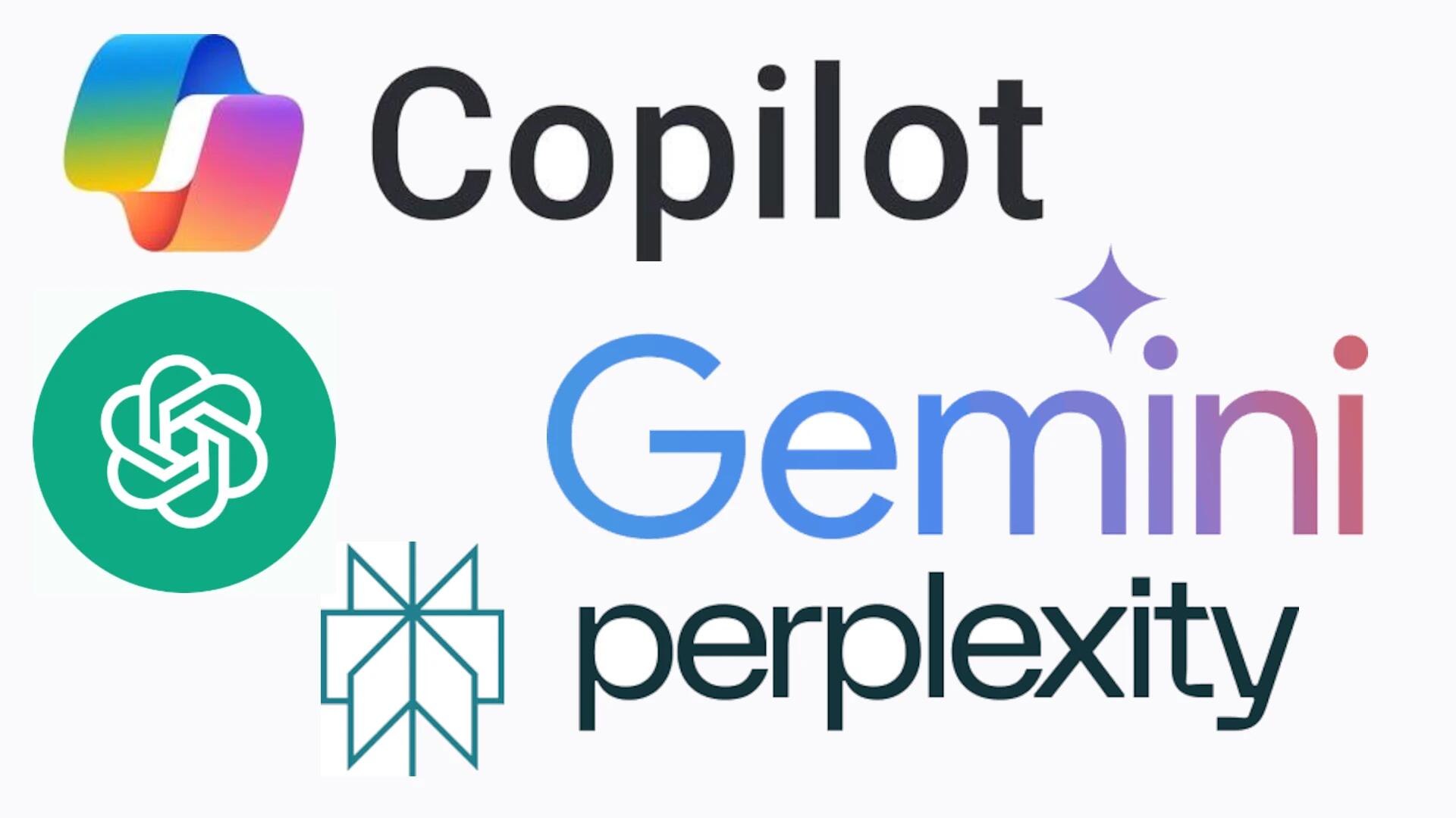 Ai Chatbots Comparison - ChatGPT vs. Copilot vs. Gemini vs. Perplexity